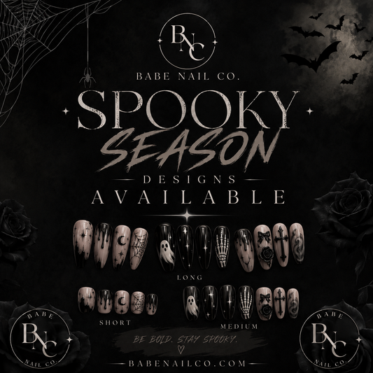 SPOOKY SEASON Babe Mystery Nails
